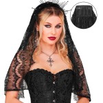 Véu de Renda Preto
