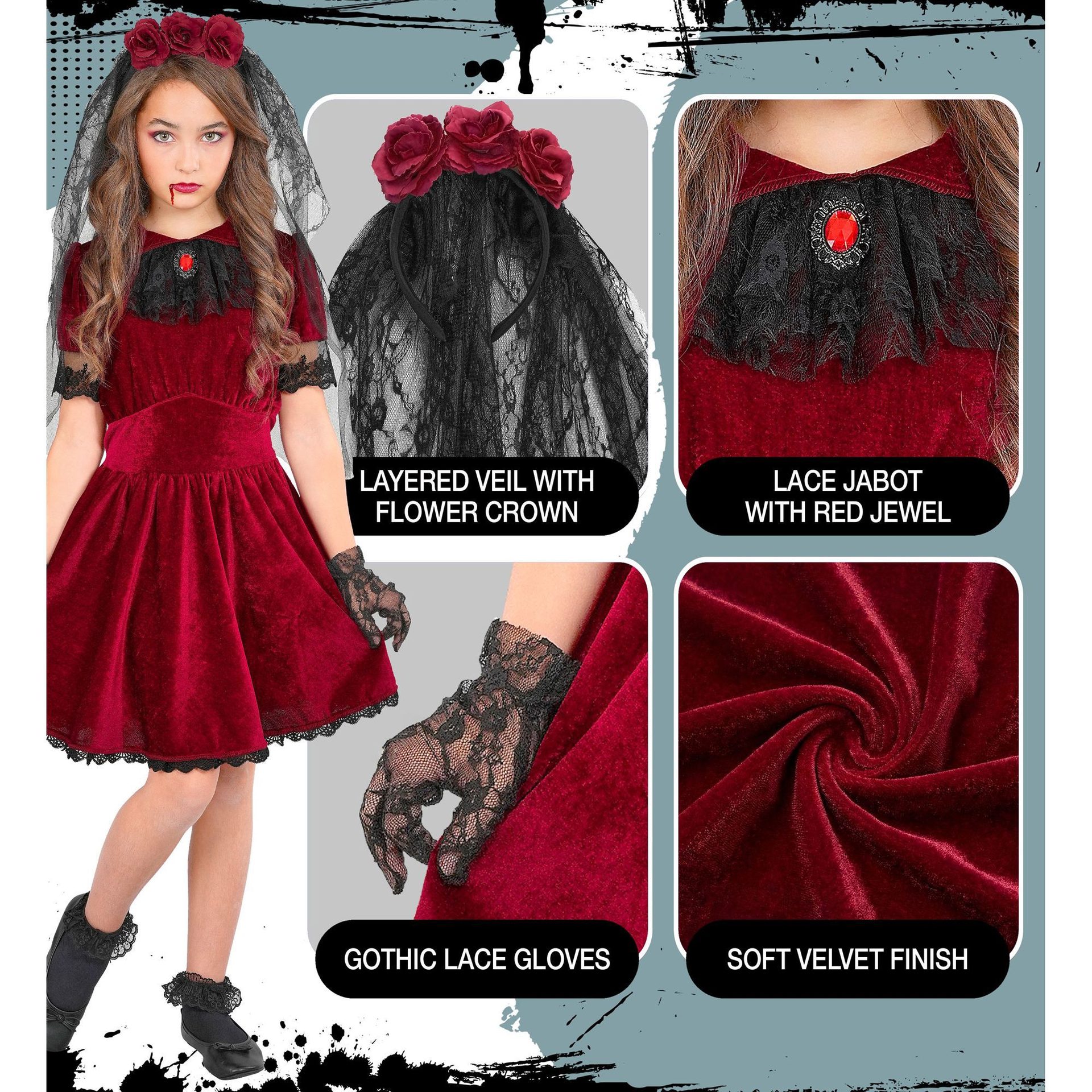 Fato Noiva Vampira