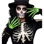 Luvas Esqueleto Glow in the Dark