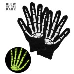 Luvas Esqueleto Glow in the Dark