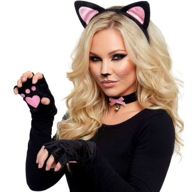 Set Gata Cosplay Kitty Set Gata Cosplay Kitty