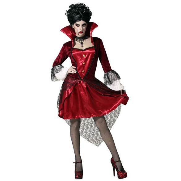 Fato Vampira Sugadora de sangue
