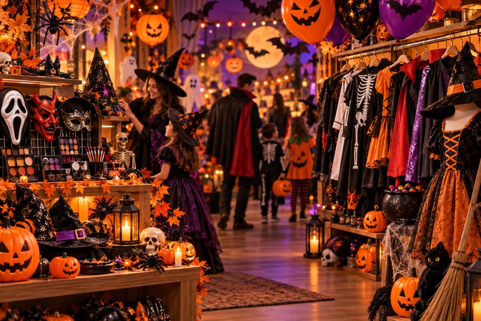 Halloween, Fatos e Disfarces, Make Up e Acess�rios e Decora��o