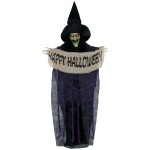 Bruxa Happy Halloween Decorativa