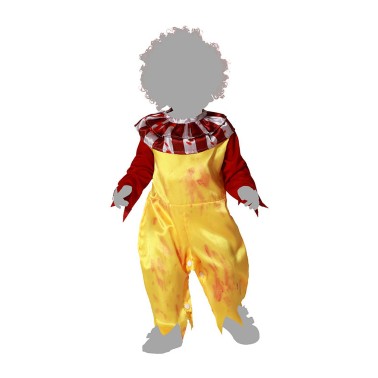 Fato Palhaço Mad Circus Bebé Menino Fato Palhaço Mad Circus Bebé Menino