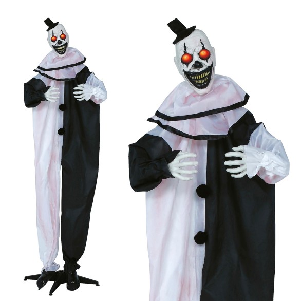 Boneco Palhaço Terrorifico som luz mov