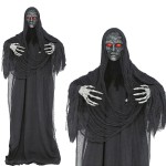 Boneco Espirito do Halloween luz som Mov