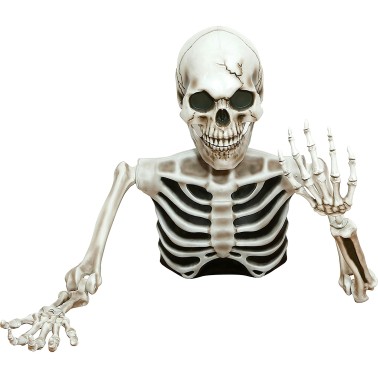 Meio Esqueleto Gigante decorativo Meio Esqueleto Gigante decorativo