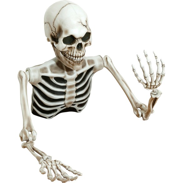 Meio Esqueleto Gigante decorativo