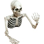 Meio Esqueleto Gigante decorativo