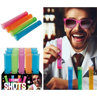 Tubos de Shot Coloridos