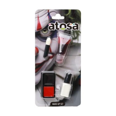 Kit Makeup Clown ou Vampiro Kit Makeup Clown ou Vampiro