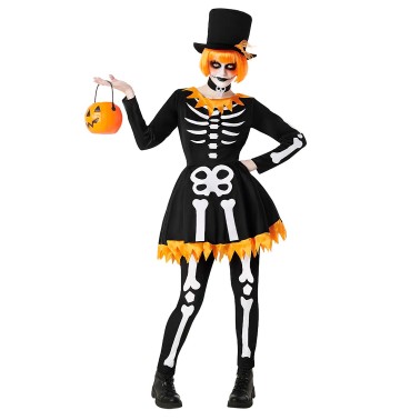 Fato Funky Skeleton Senhora