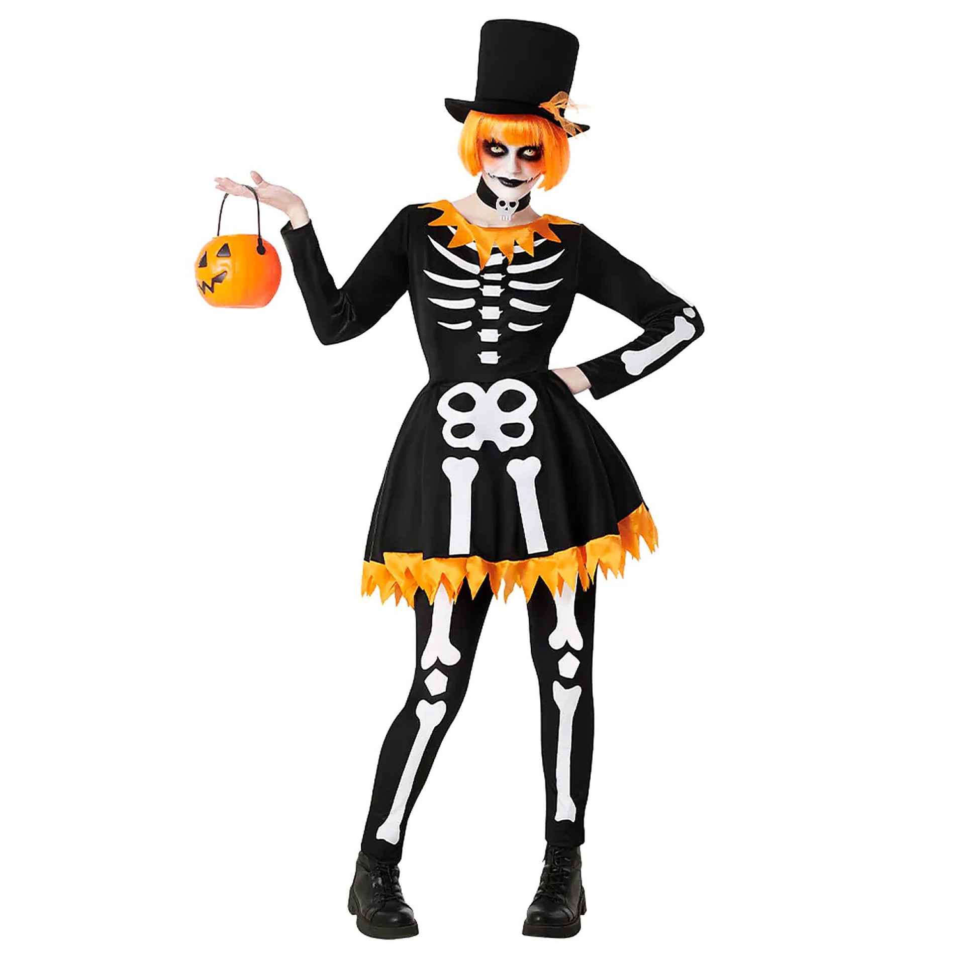 Fato Funky Skeleton Senhora