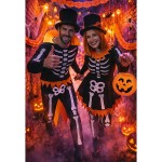 Fato Funky Skeleton Senhora