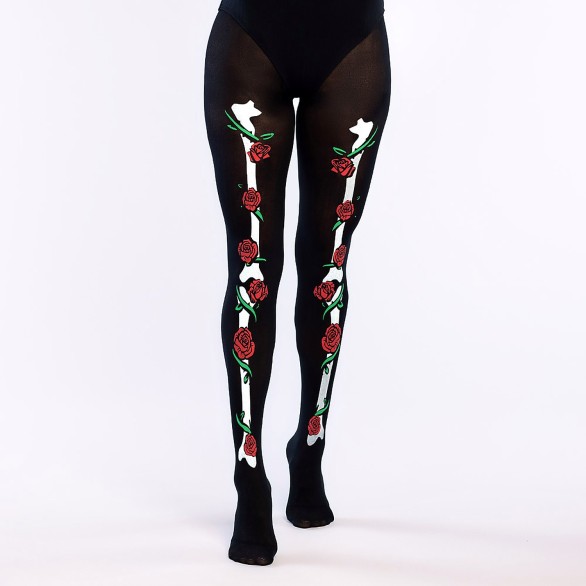 Collants Catrina Roses Bones