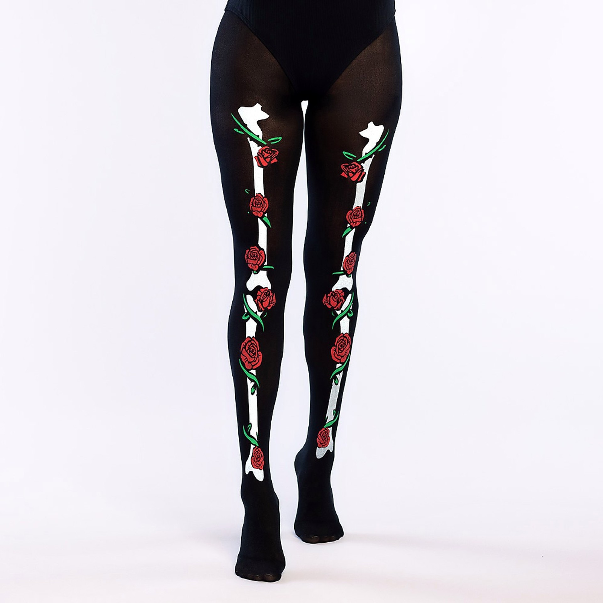 Collants Catrina Roses Bones