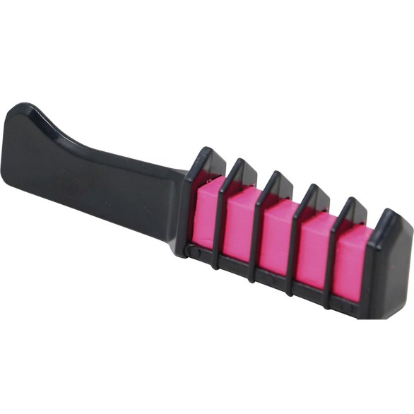 Pente Pinta Cabelo Madeixas Rosa