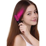 Pente Pinta Cabelo Madeixas Rosa