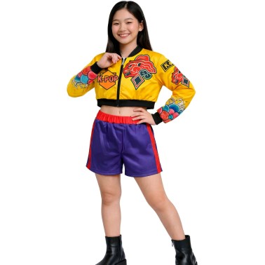Fato K-Pop Rumi Hunter Fato K-Pop Rumi Hunter