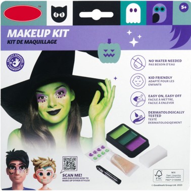 Kit Make Up Bruxa Glamorosa