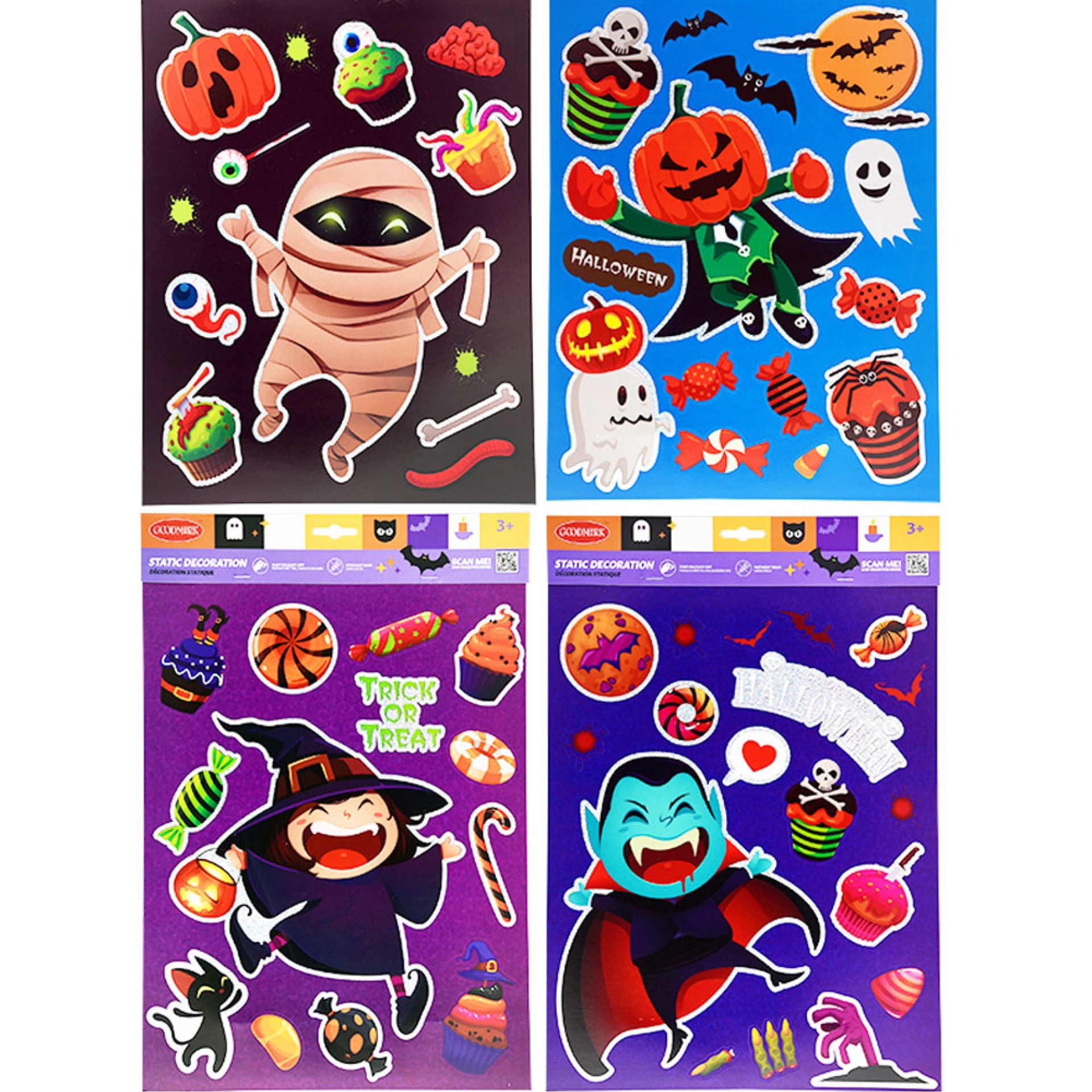 Autocolantes de Janela Para Halloween